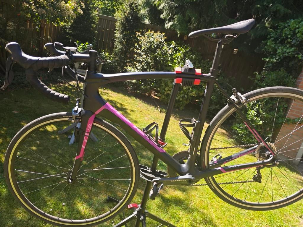 Ridley Carbon dames Racefiets - Maat M - Prima Staat, Overige merken, 28 inch, Gebruikt, Velgrem