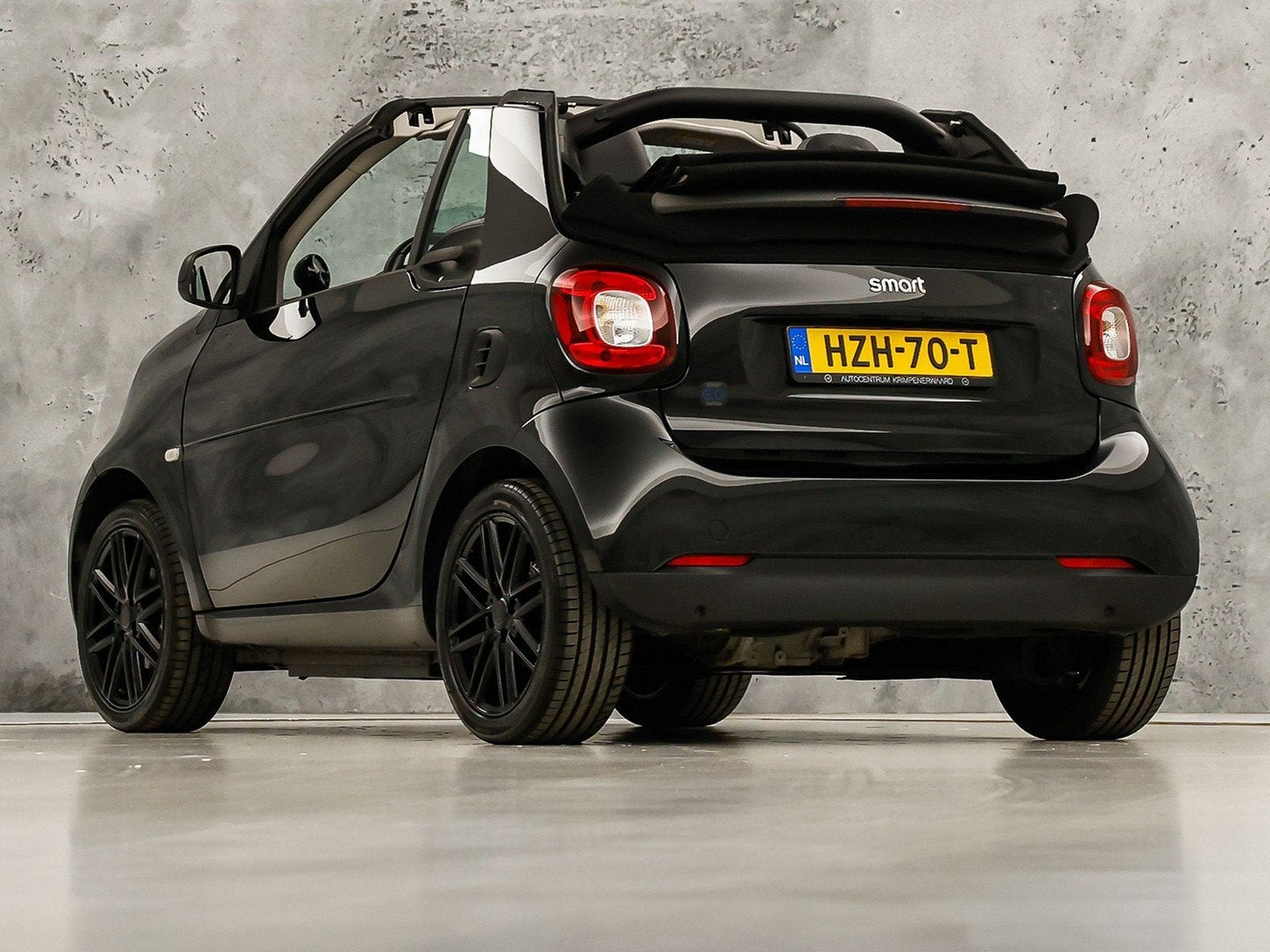Smart Fortwo EQ Sport 18 kWh (BRABUS LEDER, BRABUS VELGEN, B, Automaat, Achterwielaandrijving, Gebruikt, Zwart