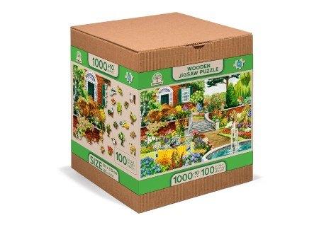 Wooden Puzzle: Garden Five o' clock 1000 stukjes, Ophalen of Verzenden, 500 t/m 1500 stukjes, Nieuw, Legpuzzel