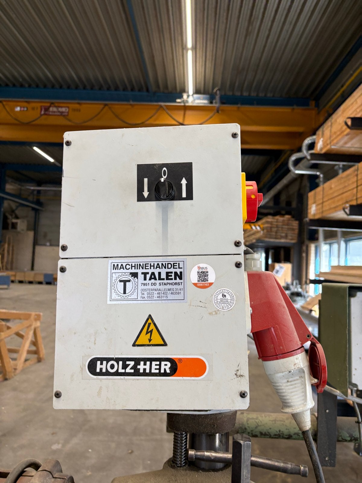Holz-Her Vlakbank/Schaafmachine - Robuust en Krachtig, Ophalen