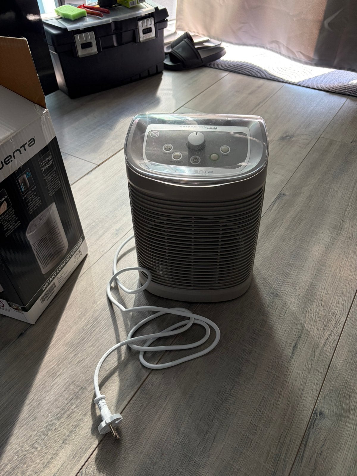 ROWENTA Instant Comfort SO6520 Ventilatorkachel Grijs, Verzenden, Gebruikt