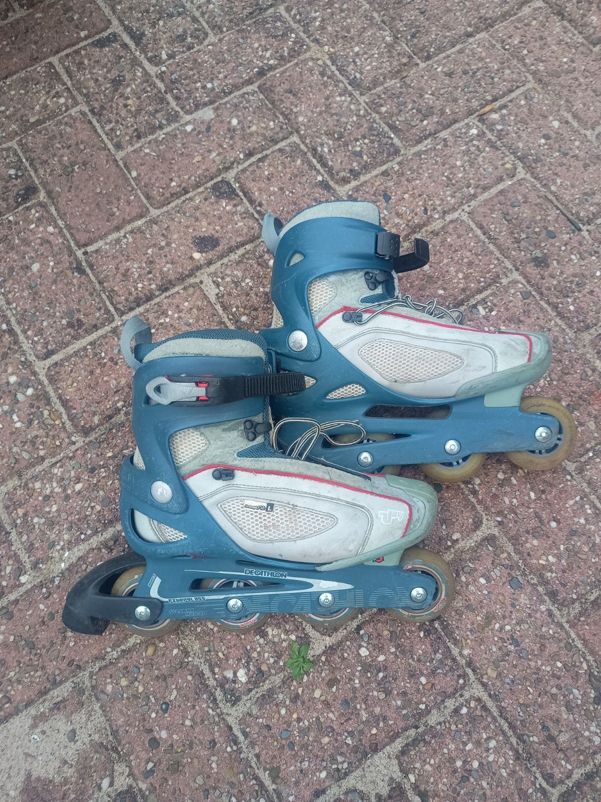 Diverse inline skates en bescherming - Verschillende maten, Sport en Fitness, Ophalen, Gebruikt, Salomon, Inline skates 4 wielen