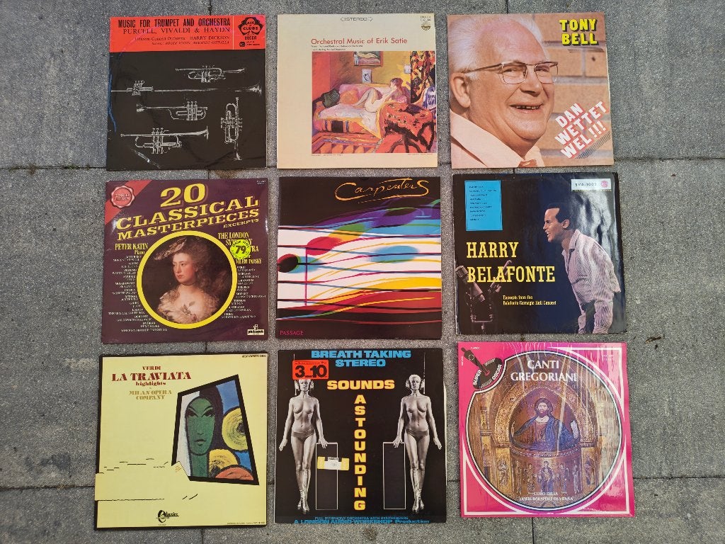 29 voornamelijk klassieke lp’s, Cd's en Dvd's, Vinyl | Klassiek, LP, Gebruikt, Verdi, Overige typen