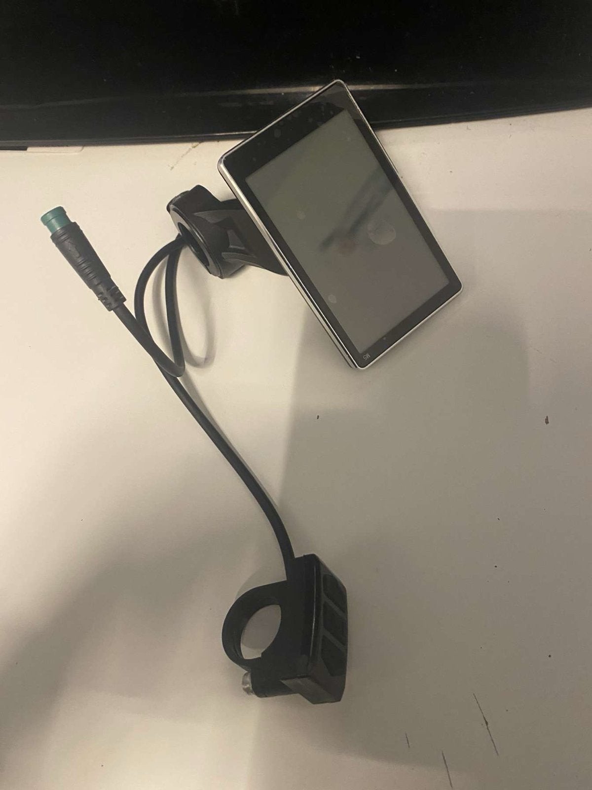 Fietscomputer met display en bediening M5, Fietsen en Brommers, Fietsaccessoires | Fietscomputers, Ophalen, Waterdicht, Zo goed als nieuw