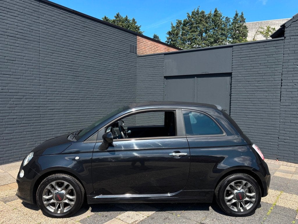 Fiat 500 0.9 Sport Cabrio | Climate | Half leder, Voorwielaandrijving, Euro 5, 86 pk, Gebruikt