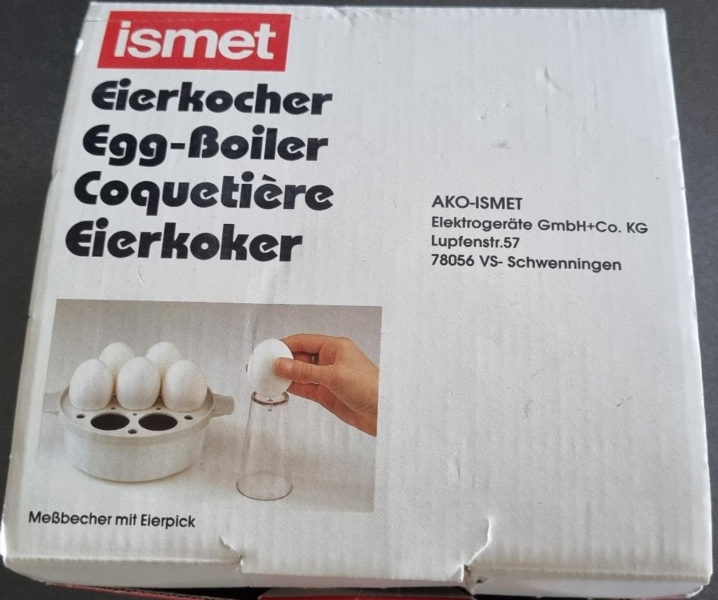 EIERKOKER, Huis en Inrichting, Ophalen, Wit, Overige materialen, Overige typen