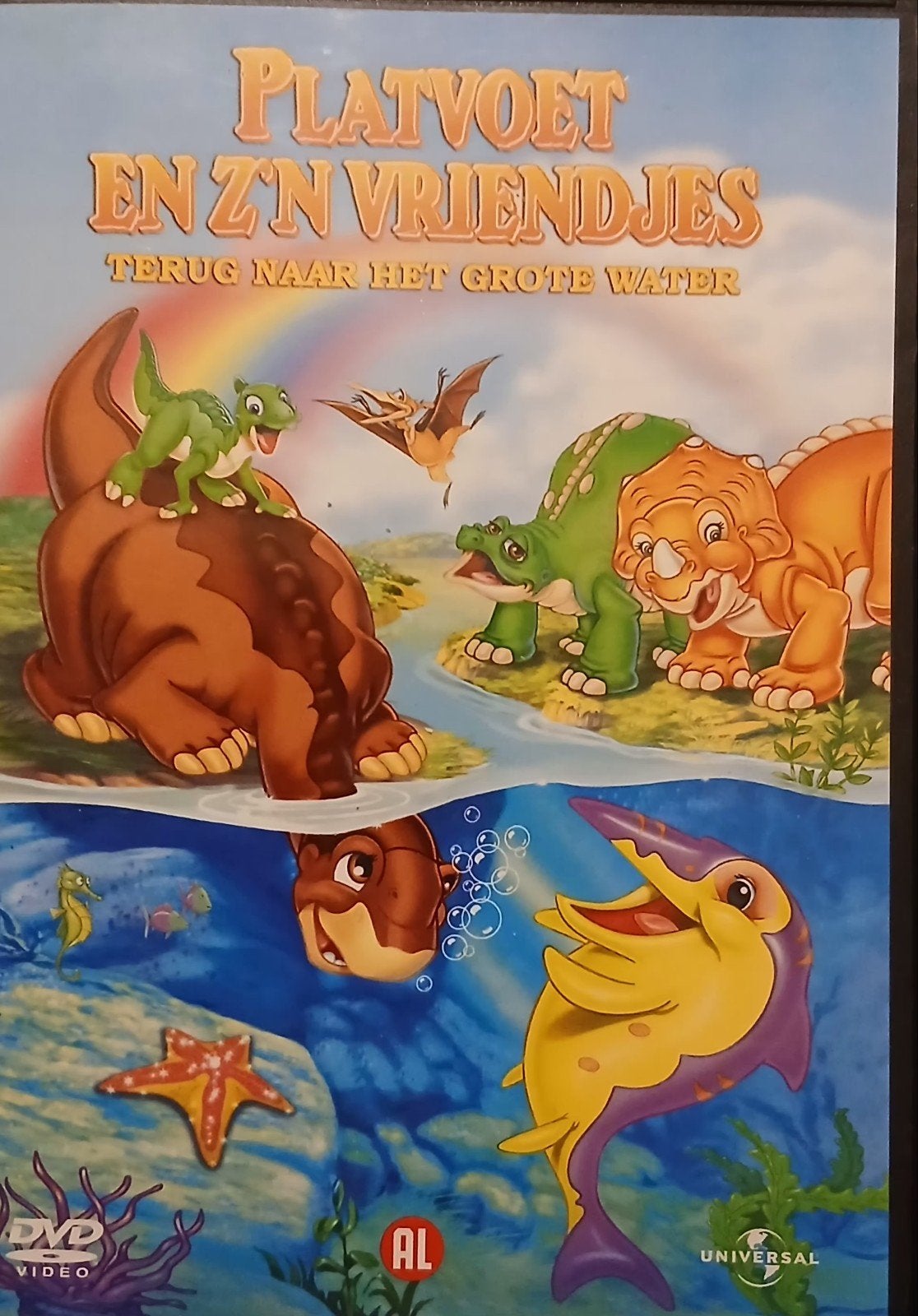 kinder dvd.s 4 stuks zie foto.pakket 390, Alle leeftijden, Ophalen of Verzenden, Zo goed als nieuw, Overige soorten