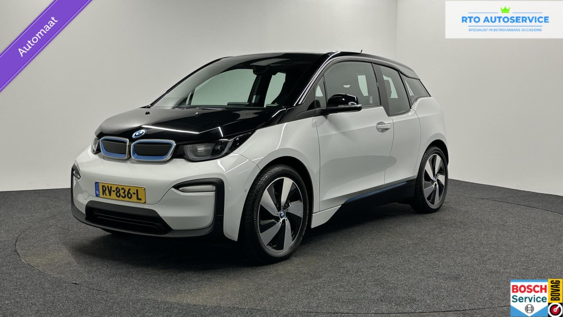 BMW i3 Basis iPerformance 94Ah 33 kWh Soh 87% CAMERA NAVI EC, Automaat, Gebruikt, 300 km, 4 stoelen