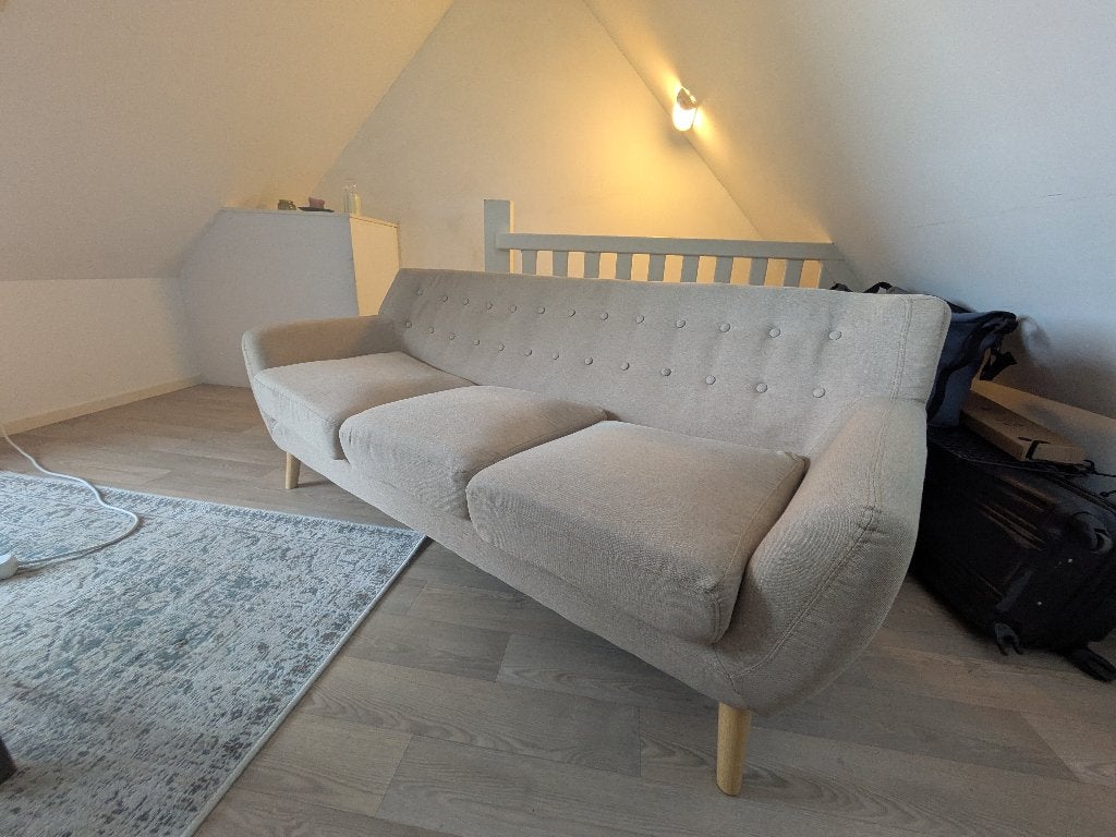 Couch, Ophalen, Gebruikt, Driepersoons, 75 tot 100 cm