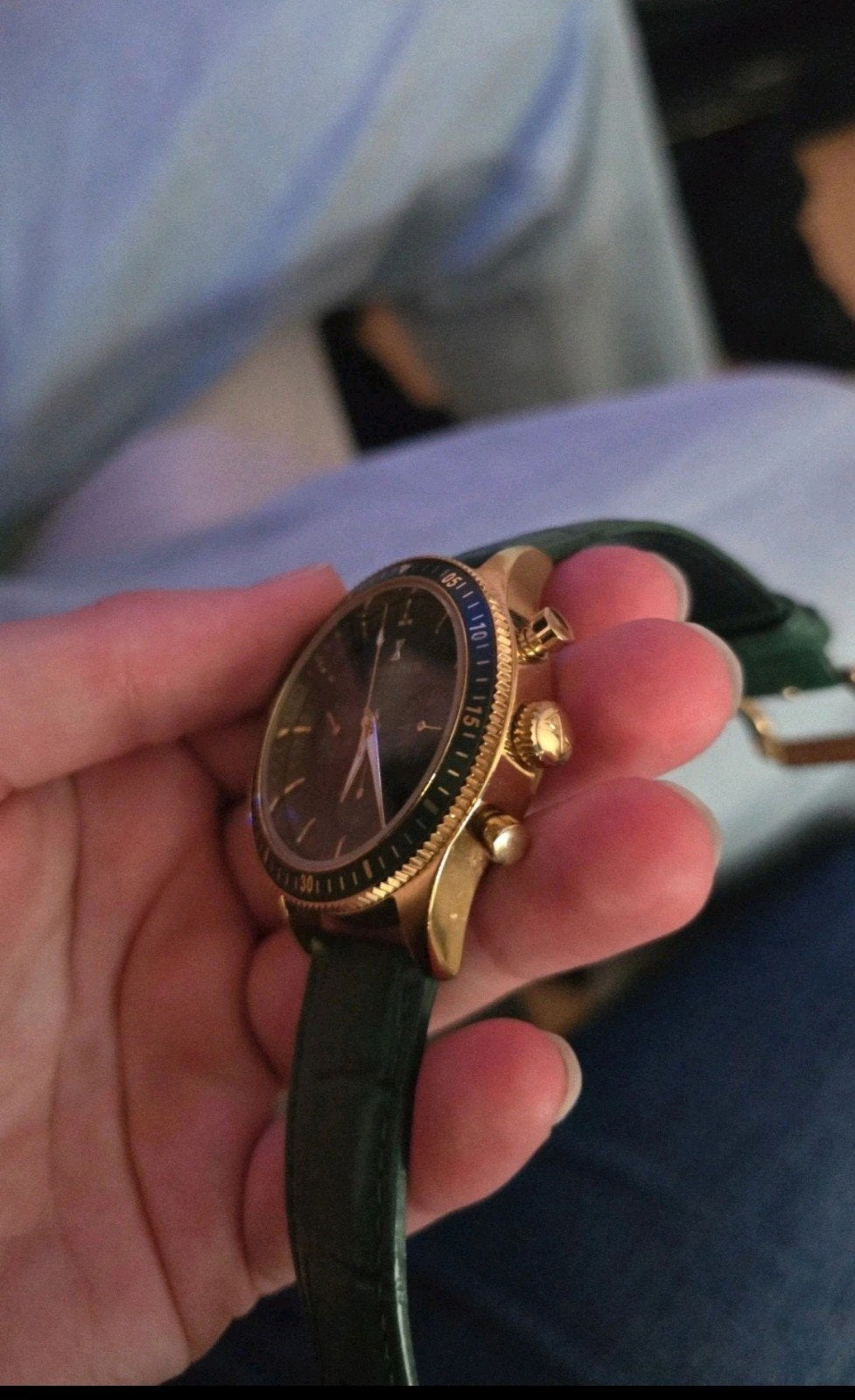 Jacob Zech Horloge, Ophalen of Verzenden, Zo goed als nieuw, Groen, Jongen of Meisje