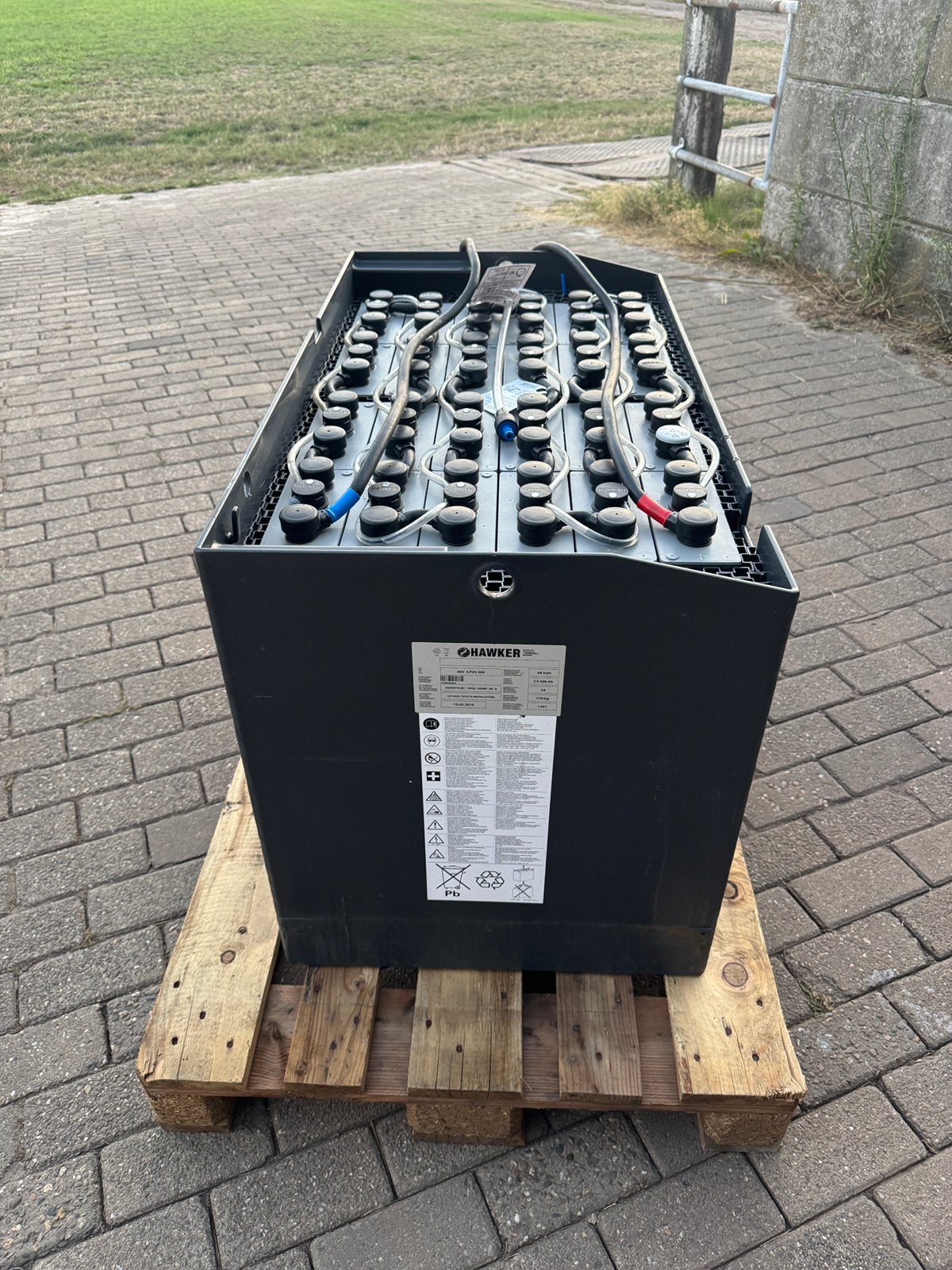 Tractie batterij 48v 500Ah 81%, Ophalen