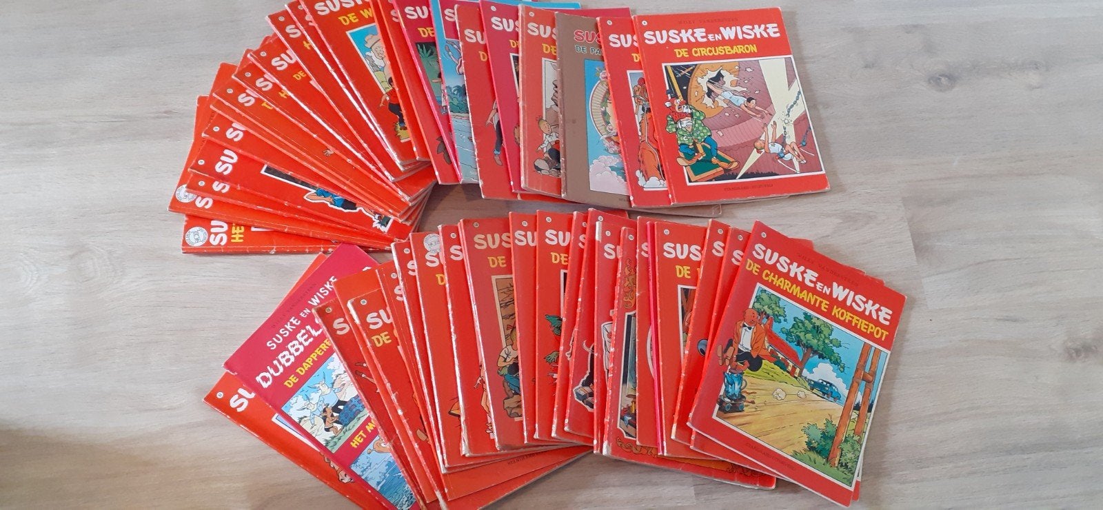 Suske en Wiske (45 stuks), Verzamelen, Ophalen, Suske en Wiske, Gebruikt