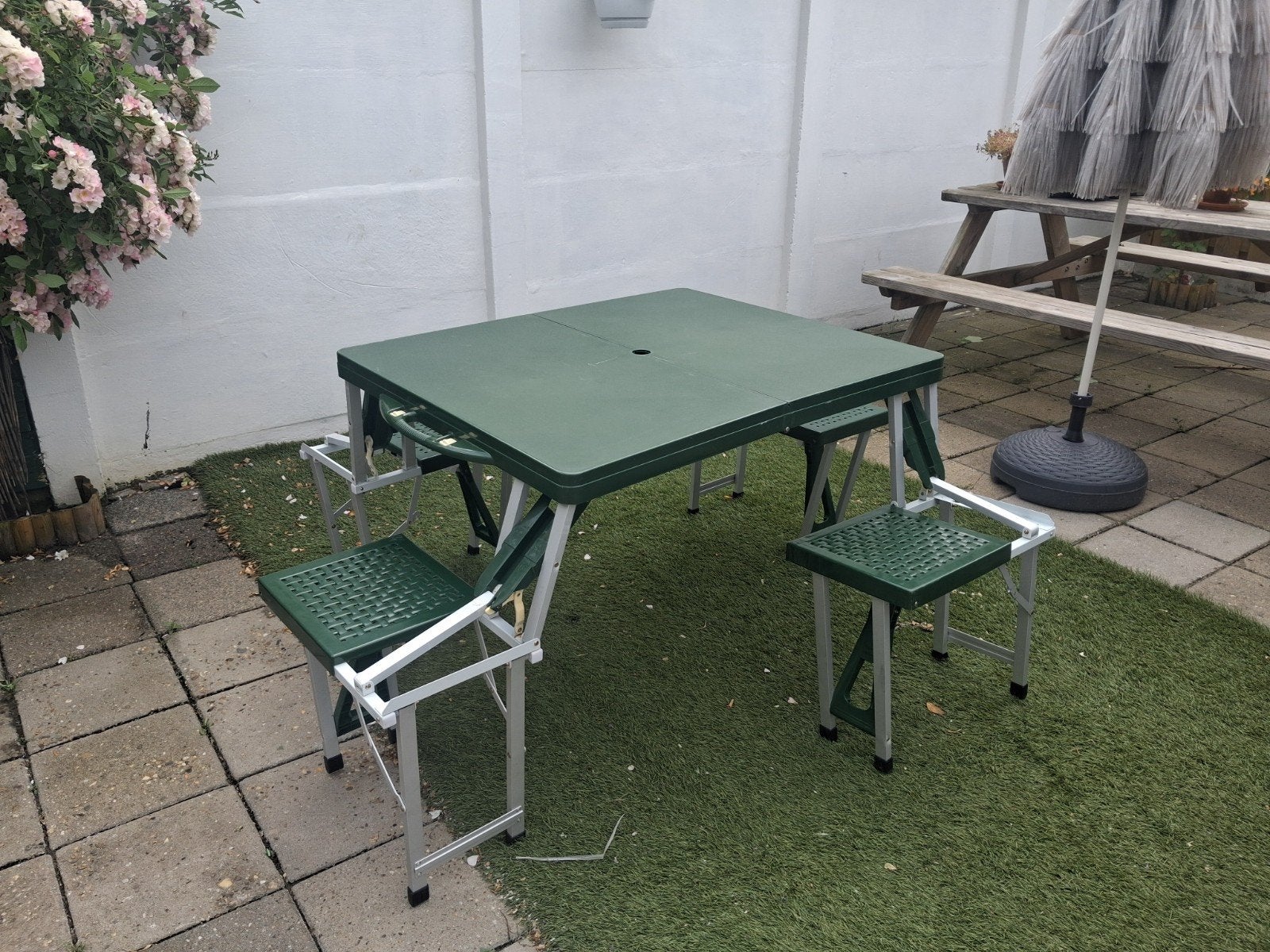 Picknicktafel opvouwbaar, Tuin en Terras, Ophalen of Verzenden