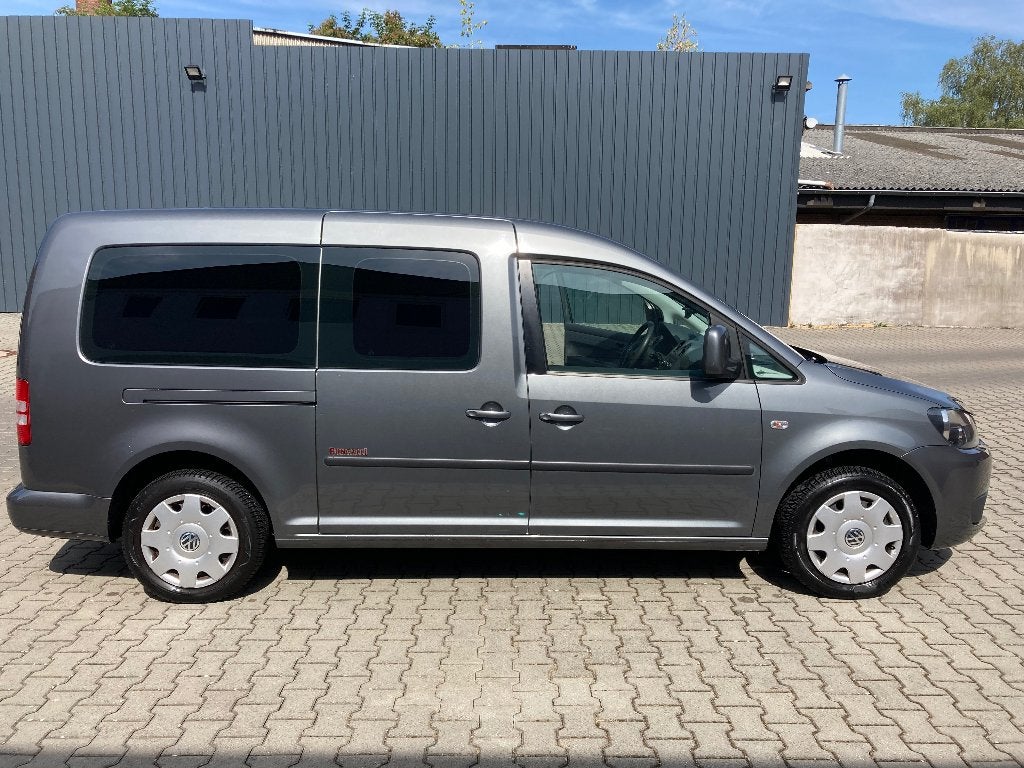 Volkswagen Caddy 1.2 TSI 77KW Maxi Combi 2012 Grijs, Auto's, Voorwielaandrijving, Euro 5, 1414 kg, 4 cilinders