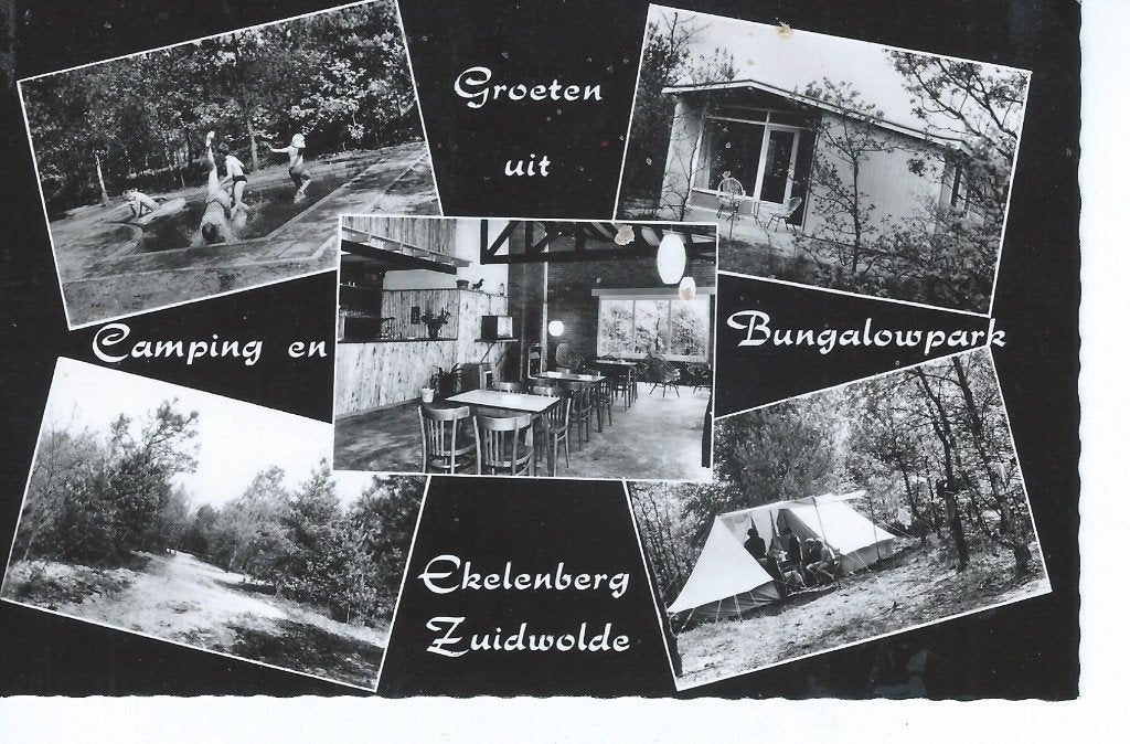 Groeten uit Zuidwolde - Camping Ekelenbergh (Drenthe), Verzenden, 1960 tot 1980, Gelopen, Drenthe