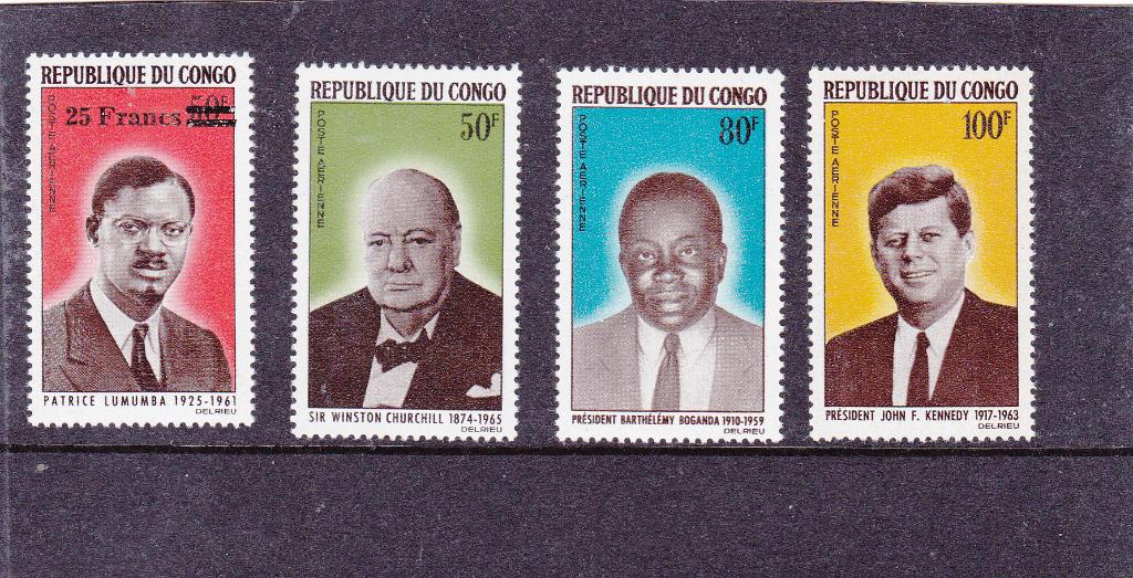 Kennedy-Churchill Congo (S622), Verzenden, Postfris, Overige thema's