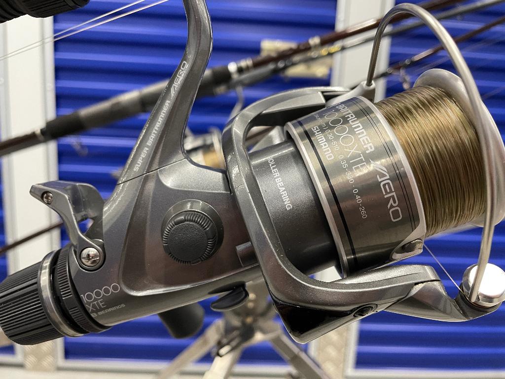 3х Shimano Super Baitrunner Aero 10000 XTE, Watersport en Boten, Hengelsport | Karpervissen, Ophalen of Verzenden, Zo goed als nieuw