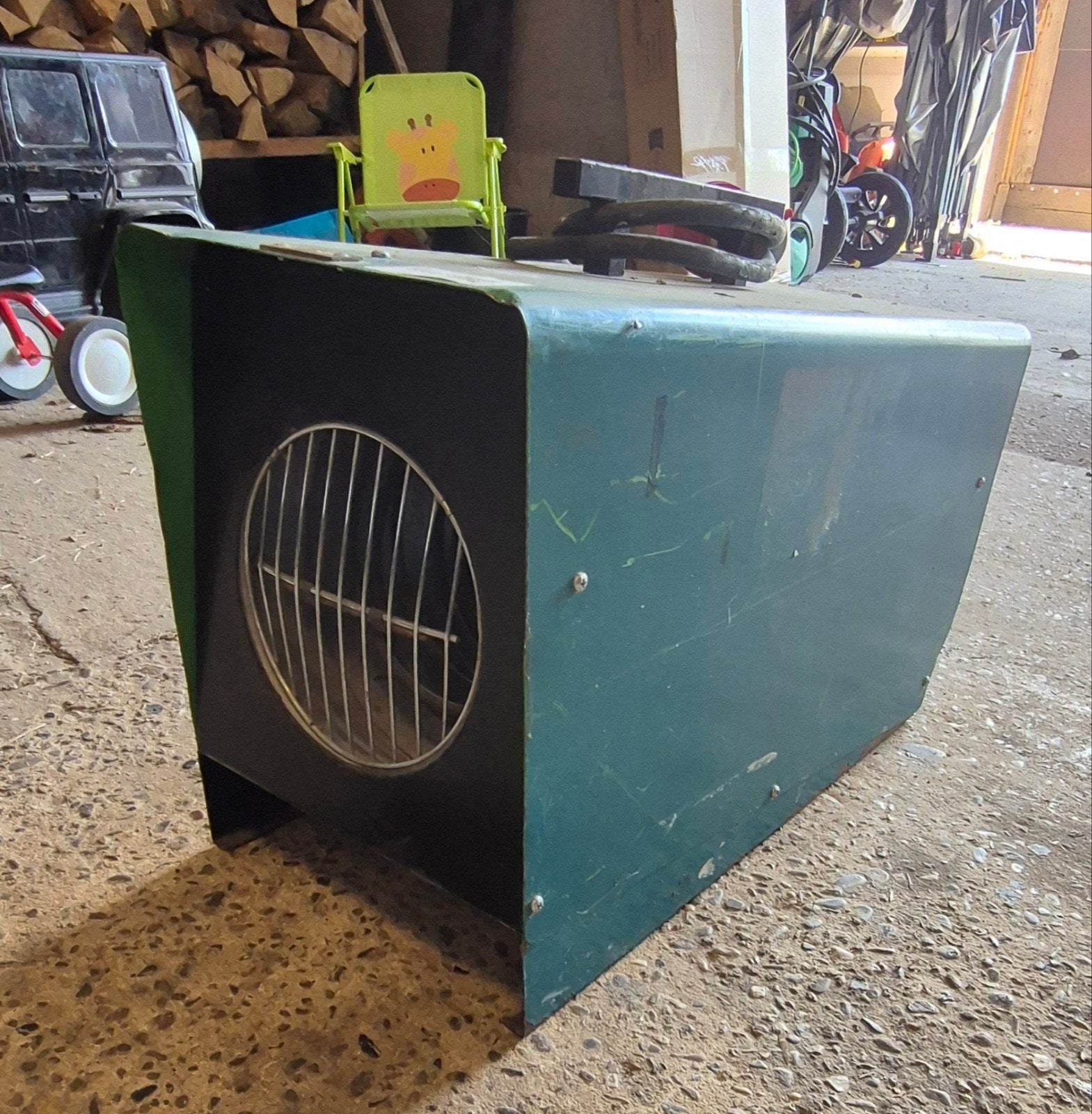 Remko ELT10 Werkplaatskachel 3x400V - Krachtige Verwarming, Ophalen, Gebruikt, 800 watt of meer, Kachel