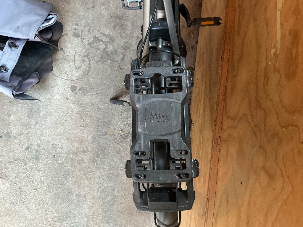 Gevraagd fiets Kinderstoel standaard MIK systeem, Ophalen, Gebruikt, 0 t/m 18 kg, Achterzitje