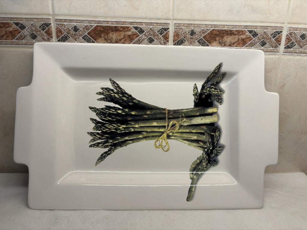 Asperge Schaal Siaki, Antiek en Kunst, Ophalen of Verzenden