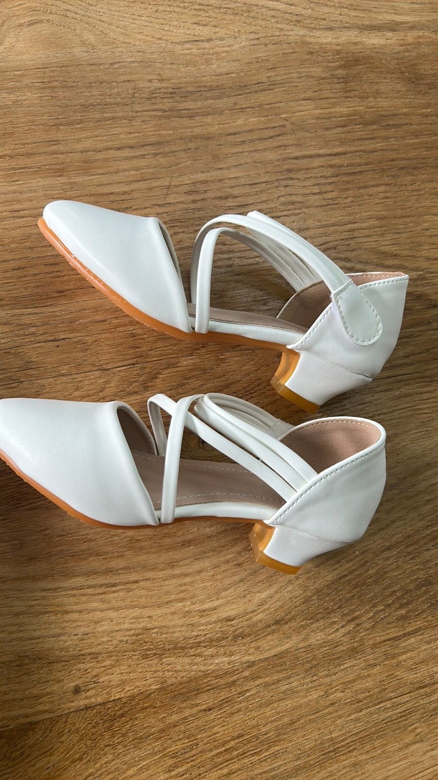 Witte feest schoentjes maat 33, Ophalen of Verzenden, Zo goed als nieuw, Meisje, Schoenen