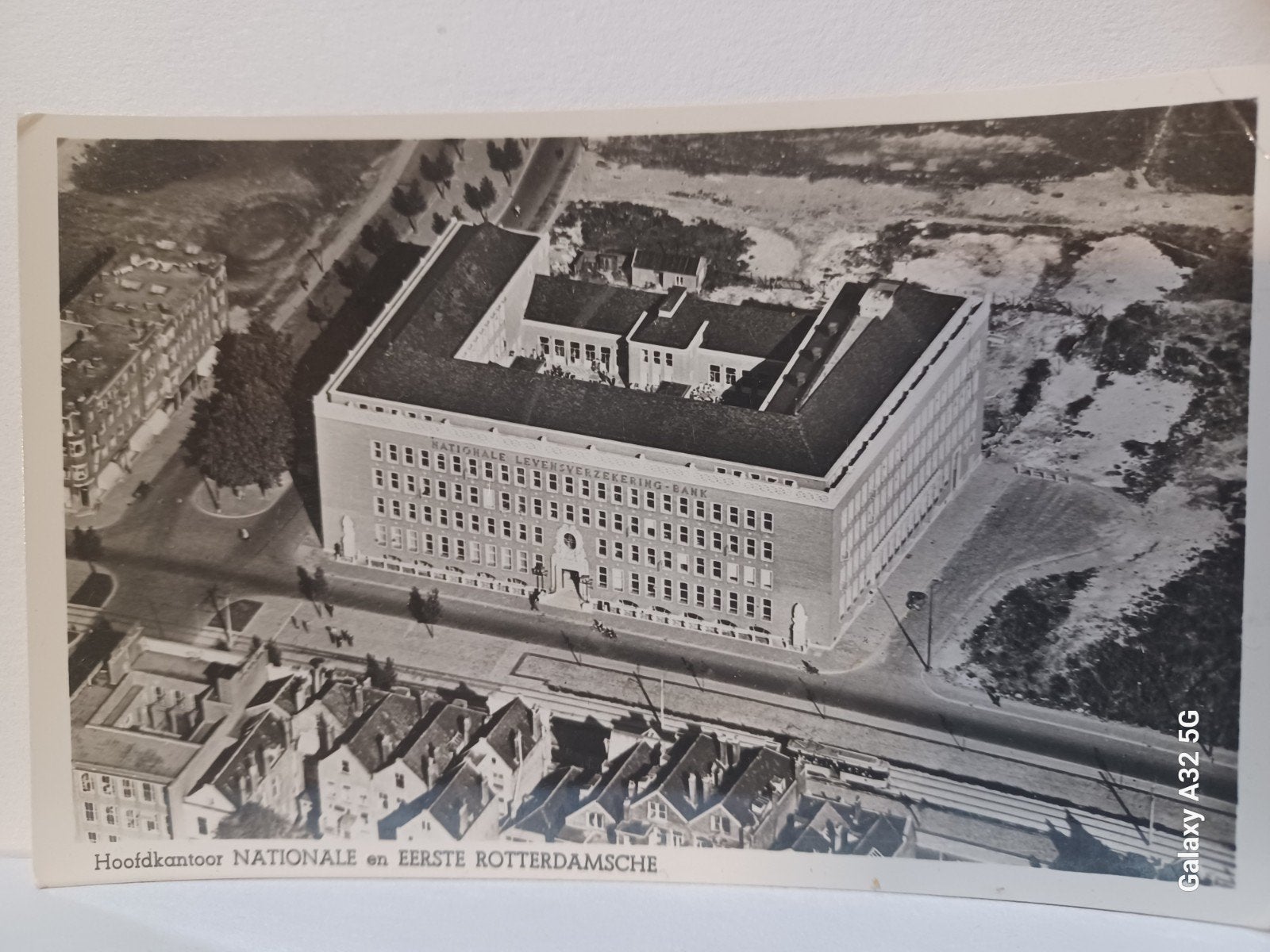 Rotterdam   Hoofdkantoor National en Eerste Rotterdamsche, Verzamelen, Ophalen of Verzenden, Voor 1920, Zuid-Holland