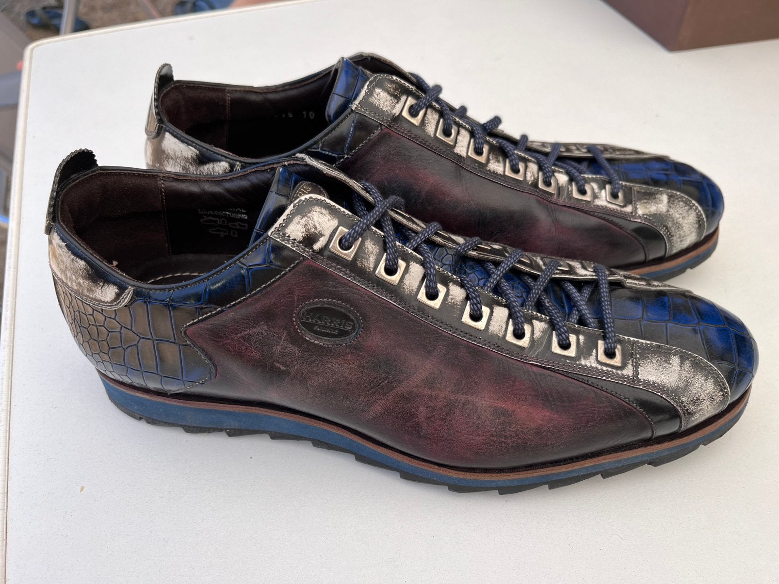 Harris herenschoenen maat 10 / 44 amper gedragen, Kleding | Heren, Schoenen, Overige kleuren, Ophalen of Verzenden, Harris, Harris