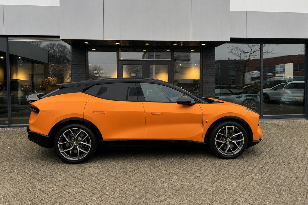 Lotus Eletre EDS 450 S 4WD 112 kWh I 126k NP I 5 j Gar., Auto's, Lotus, Zwart, Automatische klimaatregeling, 137 €/maand, Vierwielaandrijving