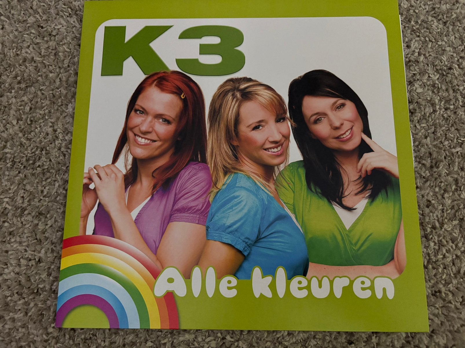 K3 alle kleuren LP Vinyl GROEN, Ophalen, LP