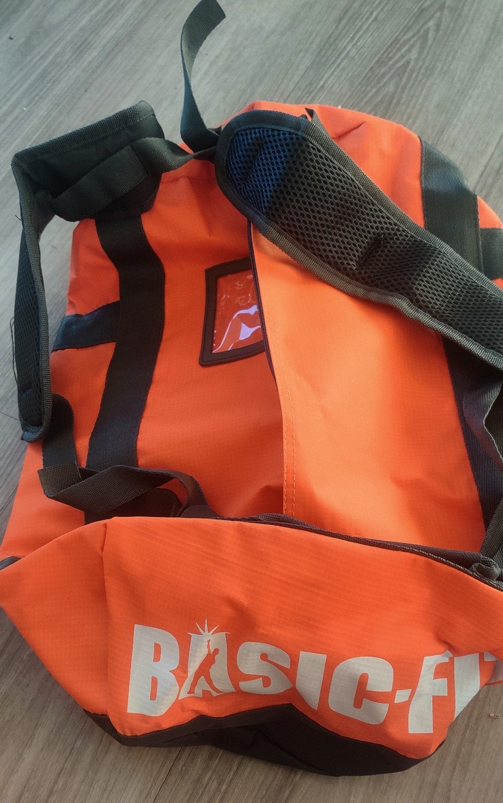 Oranje Basic-Fit sporttas/rugzak, Overige merken, 25 tot 40 cm, Nieuw, Ophalen of Verzenden
