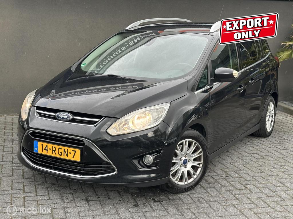 Ford Grand C-Max 1.6 TDCi Titanium | Trekhaak | Climate, Auto's, Ford, Euro 5, Gebruikt, 4 cilinders, 1404 kg