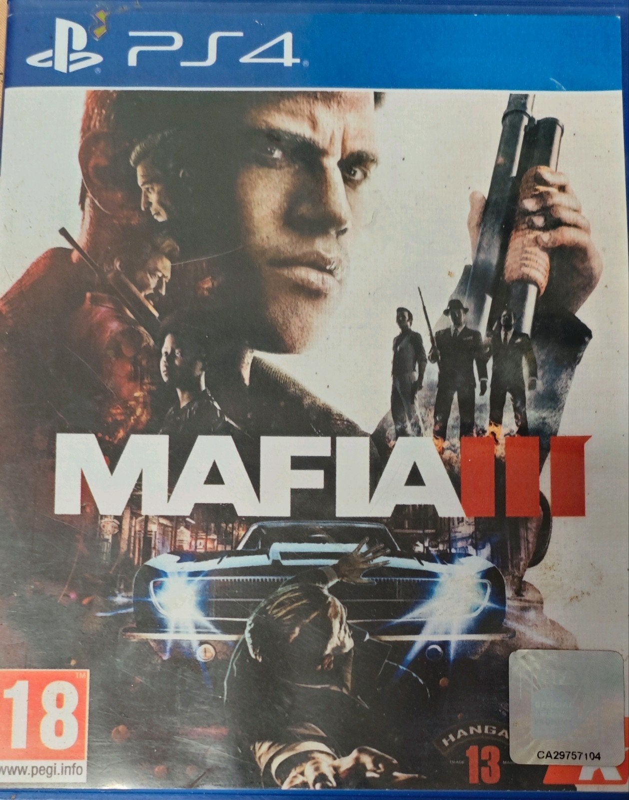Mafia III ps4/5, Avontuur en Actie, Vanaf 18 jaar, 1 speler, Ophalen of Verzenden
