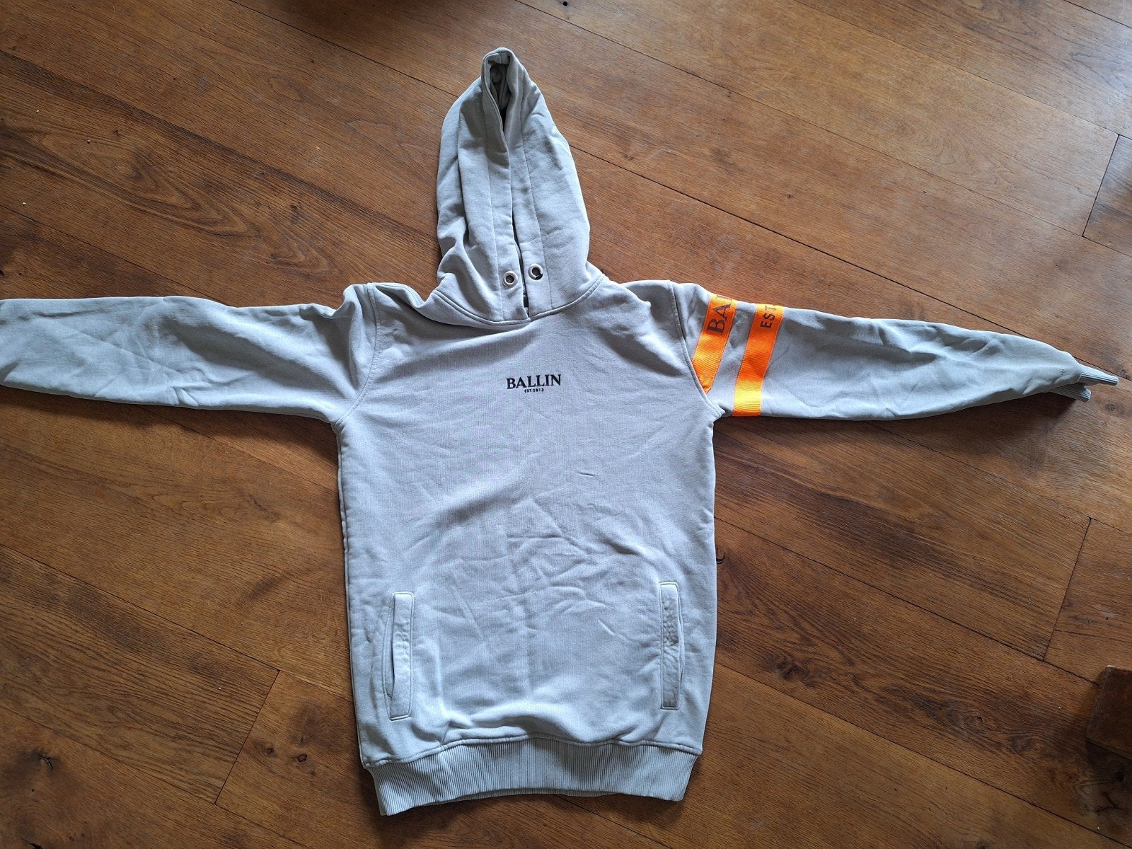 Ballin hoodie maat 164, zo goed als nieuw, Kinderen en Baby's, Jongen of Meisje, Trui of Vest, Ophalen of Verzenden, Zo goed als nieuw