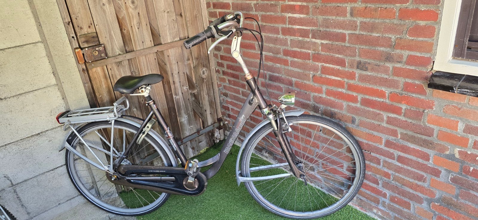 damesfiets met 7 versnelling, Fietsen en Brommers, Fietsen | Dames | Damesfietsen, 53 tot 56 cm, Ophalen, Zo goed als nieuw, Overige merken