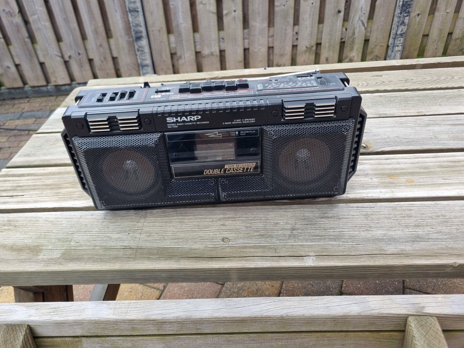 sharp radio met cassette, Ophalen, Gebruikt, Overige instrumenten