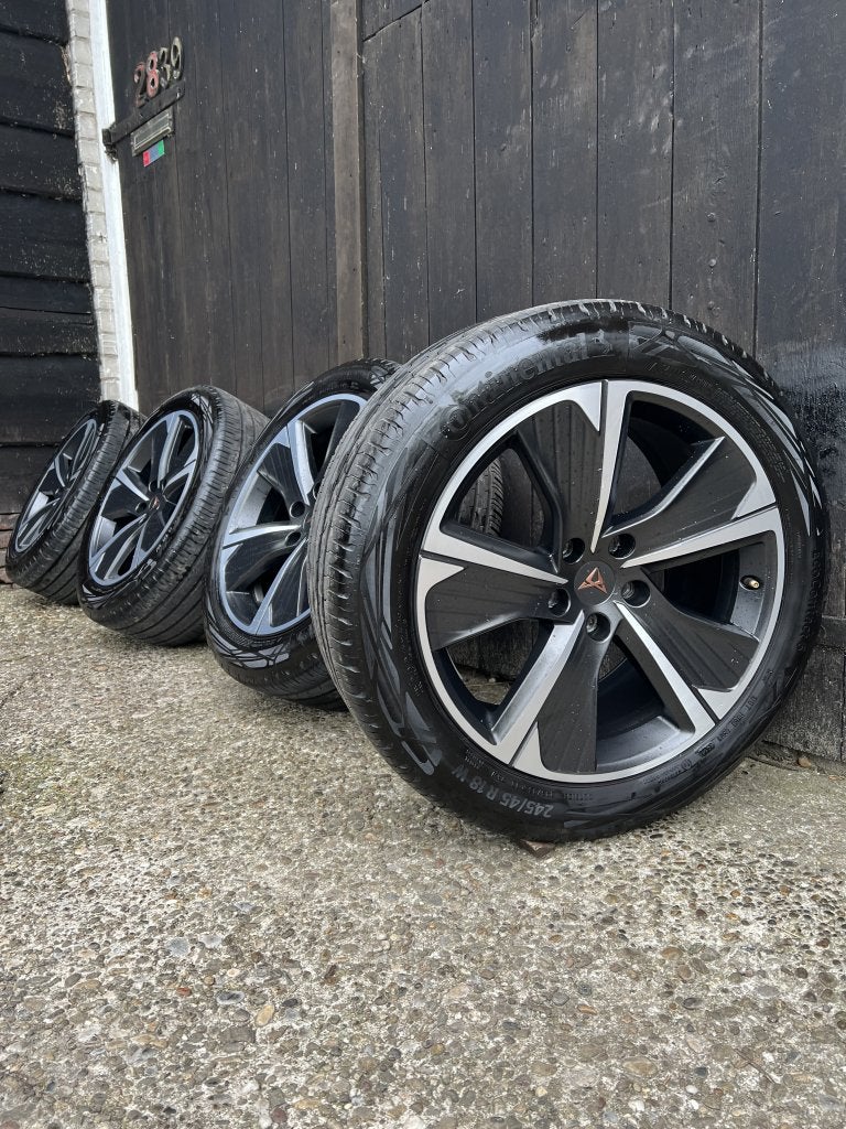 5x112 originele Cupra Formentor velgen 18” zomer set nieuw!