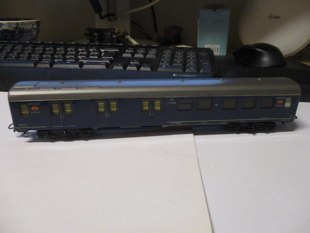 Marklin postrijtuig 4048 in een nette staat, Hobby en Vrije tijd, Modeltreinen | H0, NVT, Wisselstroom, Gebruikt, Wagon