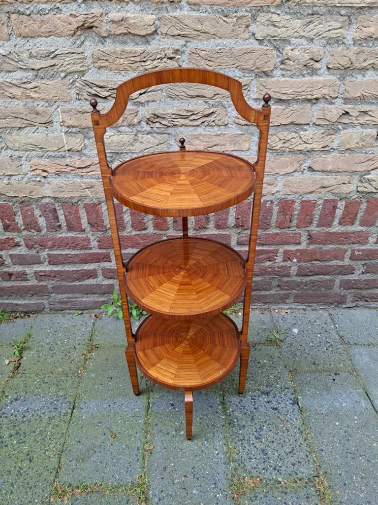 Antieke Edwardiaanse Etagère / Taartjesstandaard ca.1900, Ophalen