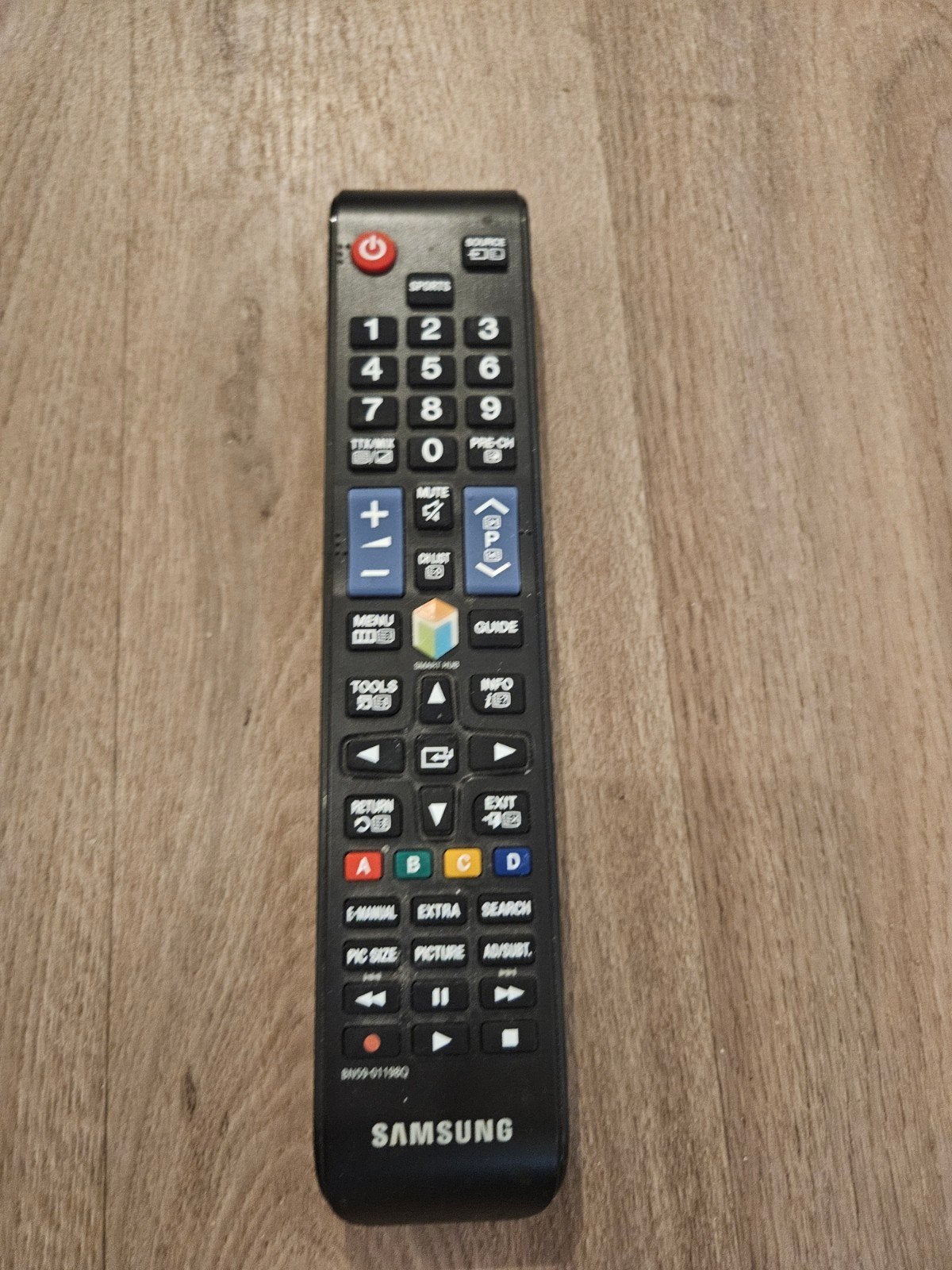 Originele Samsung Afstandsbediening (BN59-01198Q), Audio, Tv en Foto, Afstandsbedieningen, Ophalen, Zo goed als nieuw, Origineel
