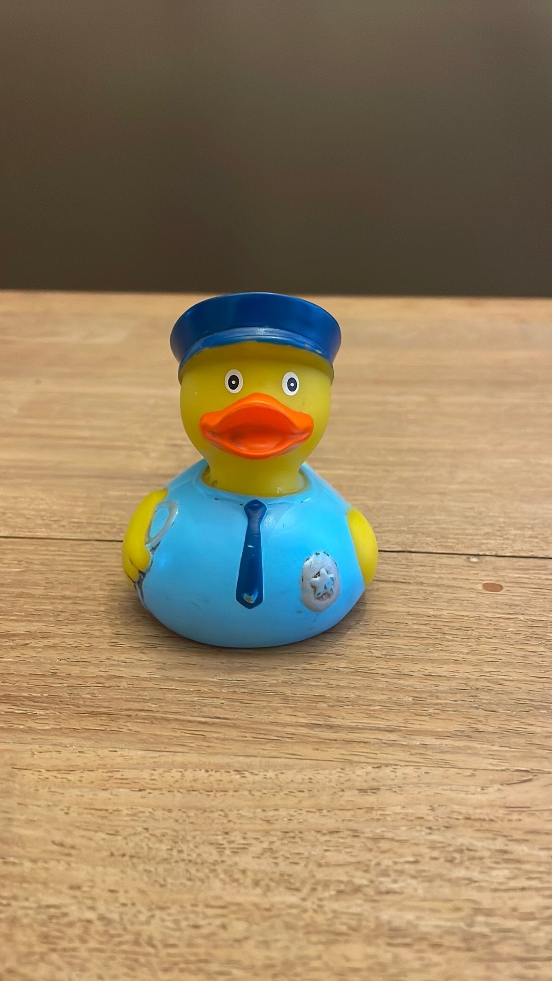 Politie badeend, Ophalen of Verzenden, Gebruikt
