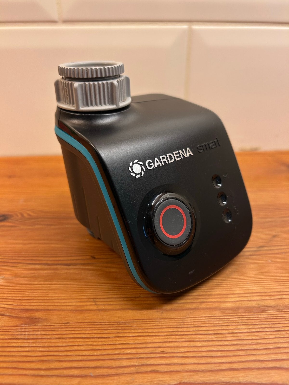 Gardena Smart System met besproeiingscomputer en vochtsensor, Ophalen of Verzenden, Gebruikt, Bestuurbaar via app