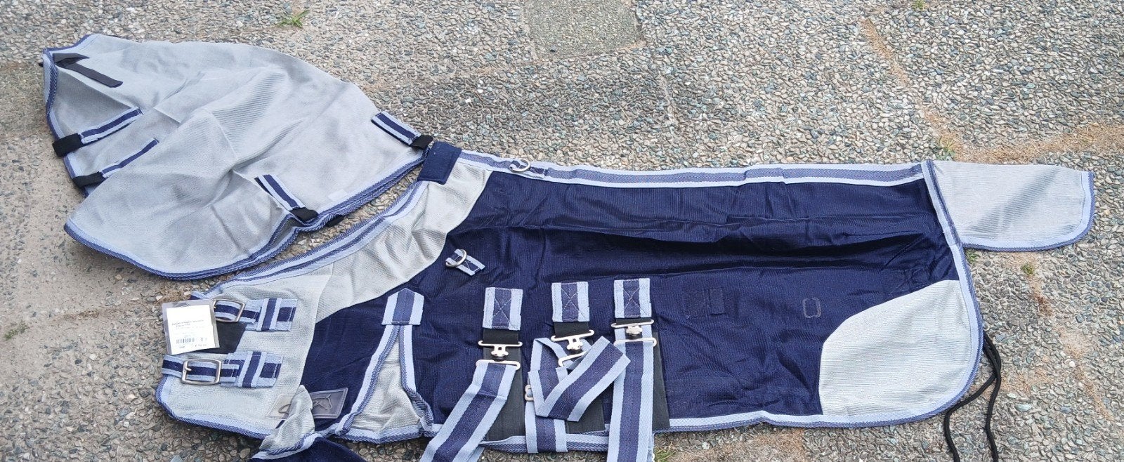Vliegendeken Shetland Nieuw, Dieren en Toebehoren, Shetlander/Mini, Nieuw, Ophalen of Verzenden, Blauw