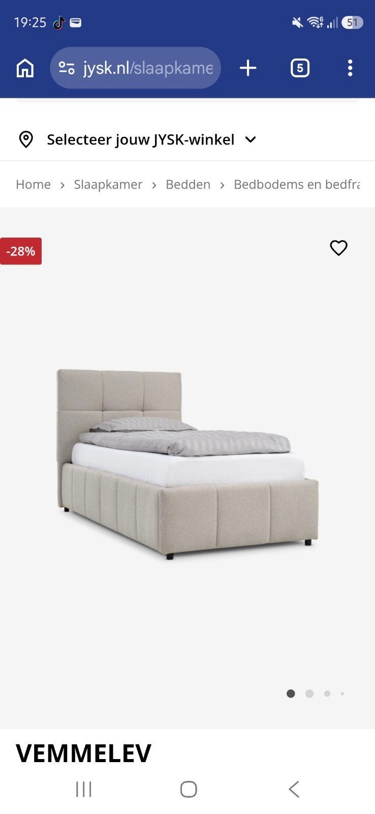 Bed met opbergruimte., Huis en Inrichting, Slaapkamer | Bedden, Ophalen, 90 cm, Eenpersoons, Zo goed als nieuw