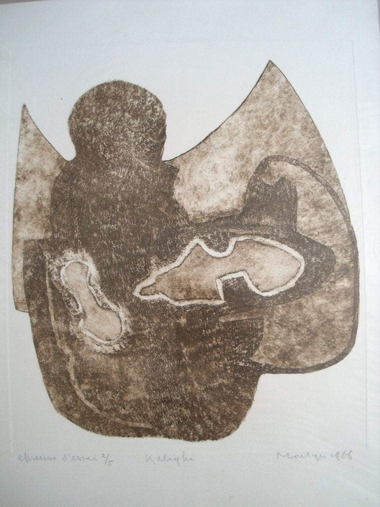 Jan Montyn (1924-2015) - zonder titel - nr. 2/5 - 1966, Verzenden