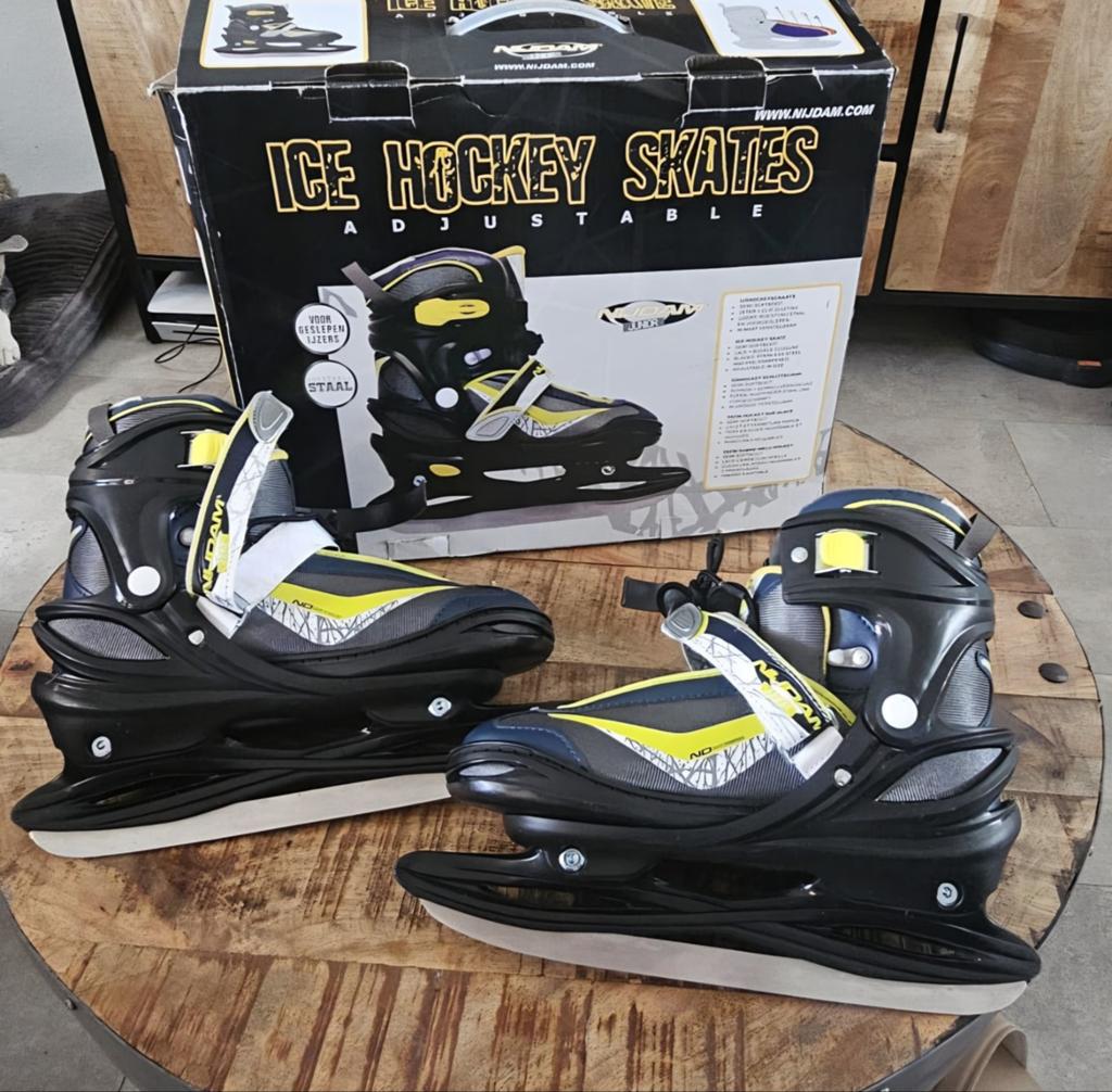 Nijdam verstelbare ijshockeyschaatsen, maat 38-41, Ophalen, Nieuw, IJshockeyschaatsen, Nijdam