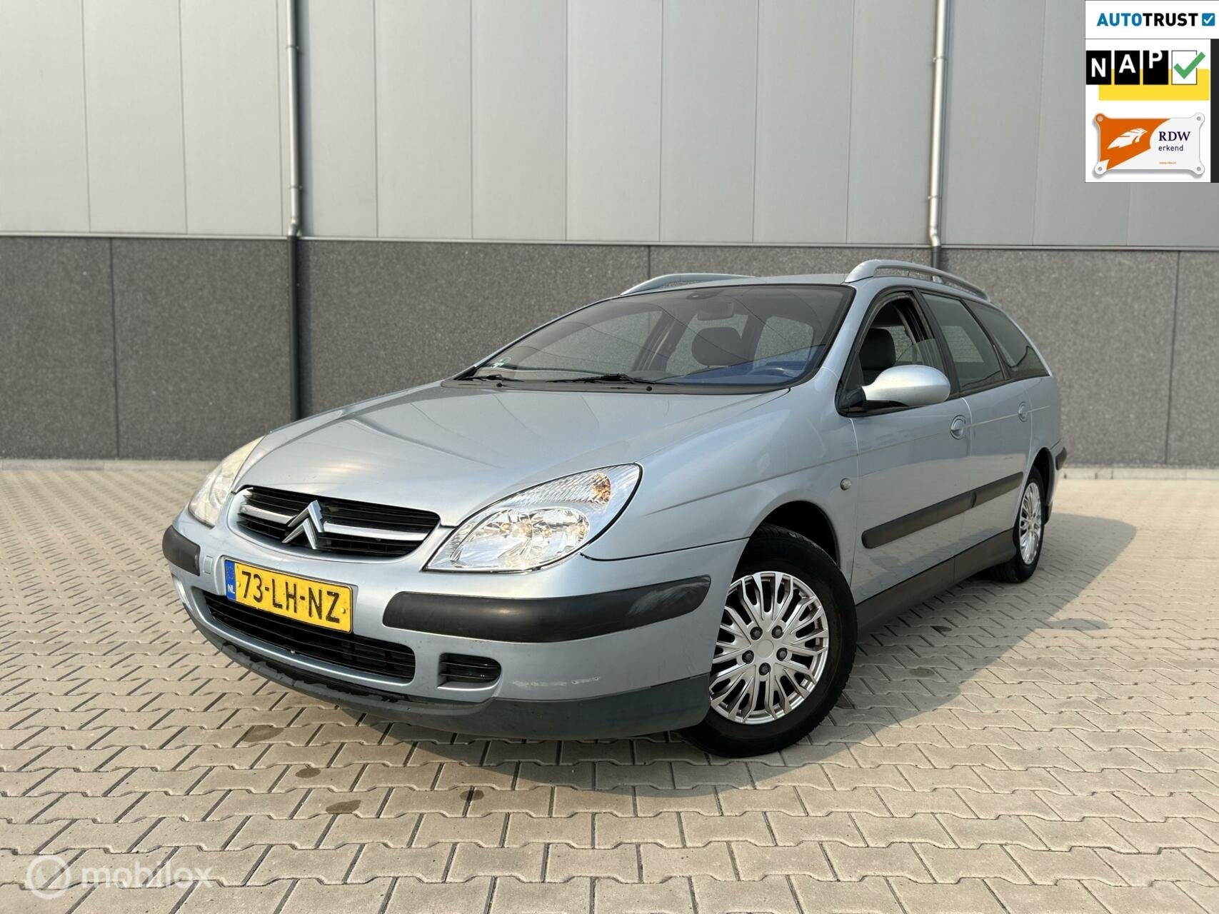 Citroen C5 Break 1.8-16V CRUISE CONTR/LUCHTVERING/AIRCO/, Auto's, Gebruikt, Automatische klimaatregeling, 116 pk, Origineel Nederlands