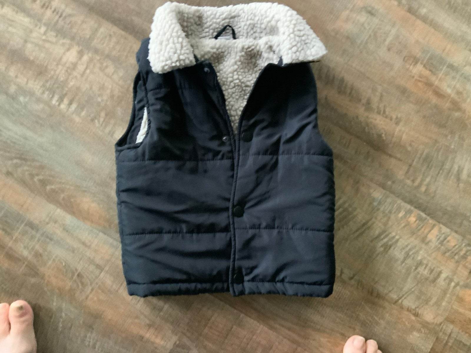 Zeeman bodywarmer met teddy voering maat 110/116, Kinderen en Baby's, Ophalen of Verzenden, Zo goed als nieuw, Jongen of Meisje