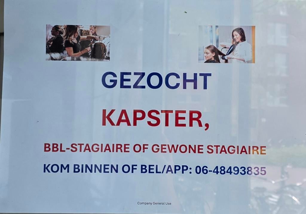 Kapster, haarstylist, kapsalon Leiden, knippen en stylen, Variabele uren, MBO, Vanaf 3 jaar, Vast contract