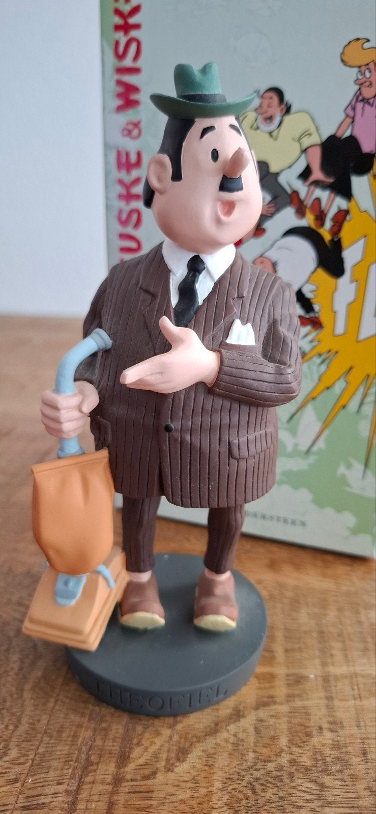 Suske en Wiske Theofiel Boemerang beeldje SW94, Verzamelen, Ophalen of Verzenden, Zo goed als nieuw