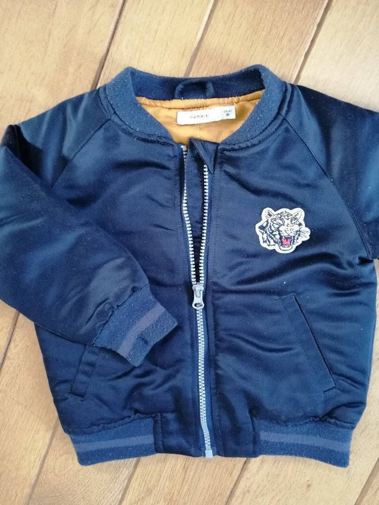 NAME IT' jack jas blauw maat 92, Ophalen of Verzenden, Zo goed als nieuw, Jas, Jongen